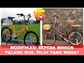 Download Lagu RESTORASI SEPEDA MINION PALANG DUA UKURAN 20, DARI BARANG ROSOK JADI MEWAH
