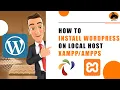 How to Install Wordpress on Local Host How to use PhpMyAdmin XAMPP and AMPPS Setup 2023