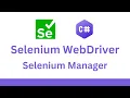 Selenium Manager install Selenium chromedriver geckodriver or edgedriver