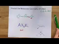 Predict the Molecular Geometry of ClNO nitrosyl chloride