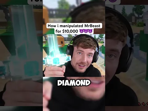 this may be my greatest performance yet... 😮‍💨😮‍💨😮‍💨 #minecraft #gaming #mrbeast