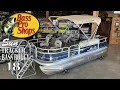 This Pontoon is a Catfishing Dream Rig Tracker Bass Buggy 18 at Bass Pro Shops