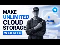 Make Unlimited Cloud Storage Website Sawwqib Codes