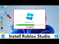 How To Download and Install Roblox Studio on Get Roblox Studio