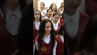 ترنيمة ياملك الملوك   عرض كورال قيثاره فرح في اجتماع المتزوجين دندنها