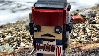 LEGO Brickheadz 41593 Капитан Джек Воробей. Необычный Обзор Lego