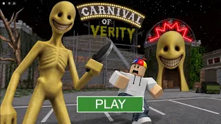 EVIL VERITY CARNIVAL ESCAPE! 😨😨 #roblox Roblox Obby