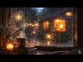 Cozy Rainy Night - Calm Piano Music with Rain Sounds for Deep Sleep & Relaxation | Nocturne Station