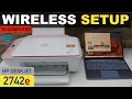 HP DeskJet 2742e Setup To Computer or Laptop Complete WiFi Setup Connect To Home Network