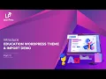 Introduce Education WordPress Theme and Import Demo Part 11