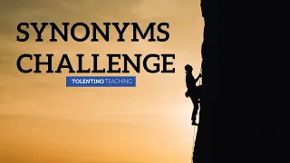 Synonyms Challenge Class Activity