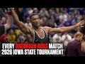 Every Dreshaun Ross Match To Win His 4th Iowa High School State Title