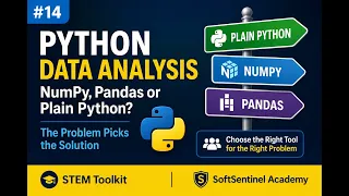 Python Data Analysis NumPy Pandas or Plain Python Learn Python 5 Minutes A Day STM Toolkit