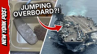 Why are USS Abraham Lincoln Sailors Jumping Overboard Trump Dismisses Concern as Families Freak Out