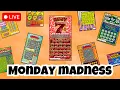 MONDAY MADNESS SCRATCH OFF LOTTERY TICKETS FROM MULTIPLE STATES
