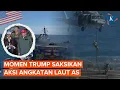 Download Lagu Momen Trump Saksikan Unjuk Kekuatan Tempur Angkatan Laut AS dari Kapal Induk