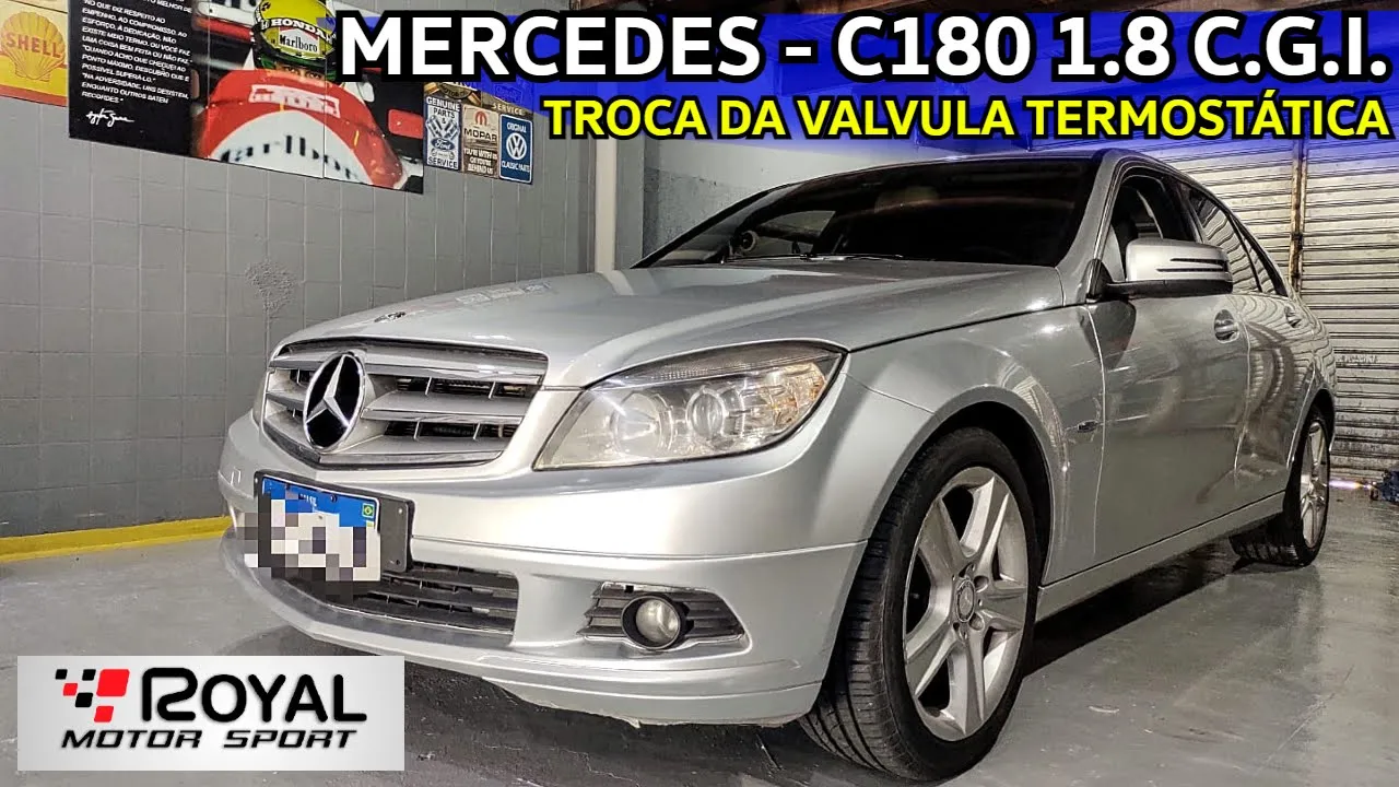 Mercedes C180 - Válvula  Termostática