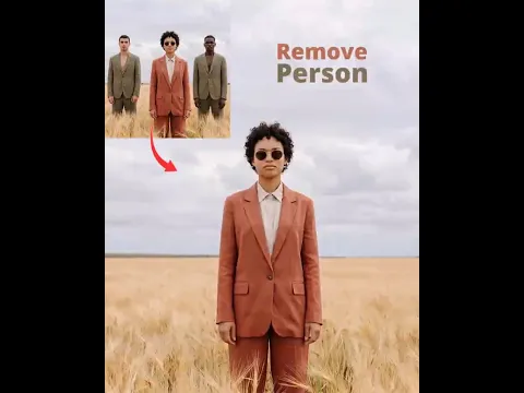Remove a person From Photos   Photoshop