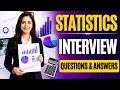 Statistics Interview Questions and Answers for Beginners and Experts