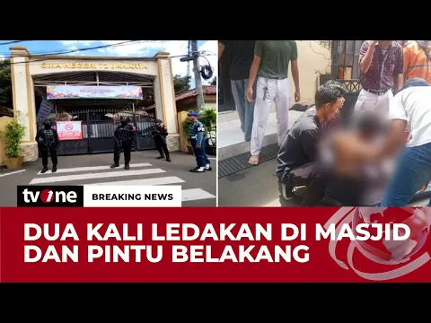 Breaking News! Ada Laras Panjang di TKP Ledakan SMAN 72 Jakarta