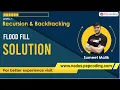Flood Fill - Solution Recursion Data Structures and Algorithms in JAVA