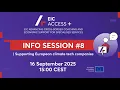 Download Lagu EIC ACCESS+ Info session #8: Supporting European climate tech companies