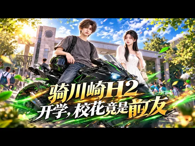 Riding a Kawasaki H2 to school, he discovers the campus beauty is actually his ex-girlfriend