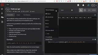 CodeWars Predict your age using Python Programming