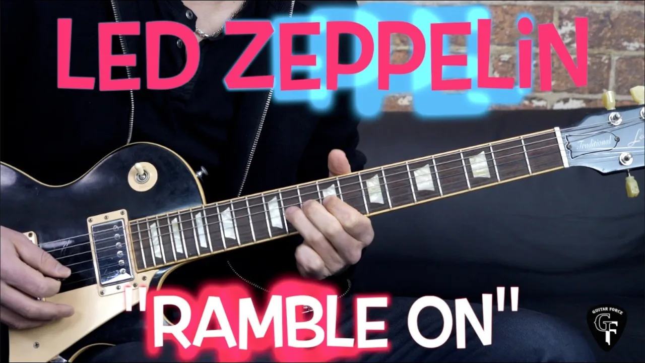 Led Zeppelin - "Ramble On" - Rock Guitar Lesson (w/Tabs) Led Zeppelin - "Ramble On" - Rock Guitar Lesson (w/Tabs)