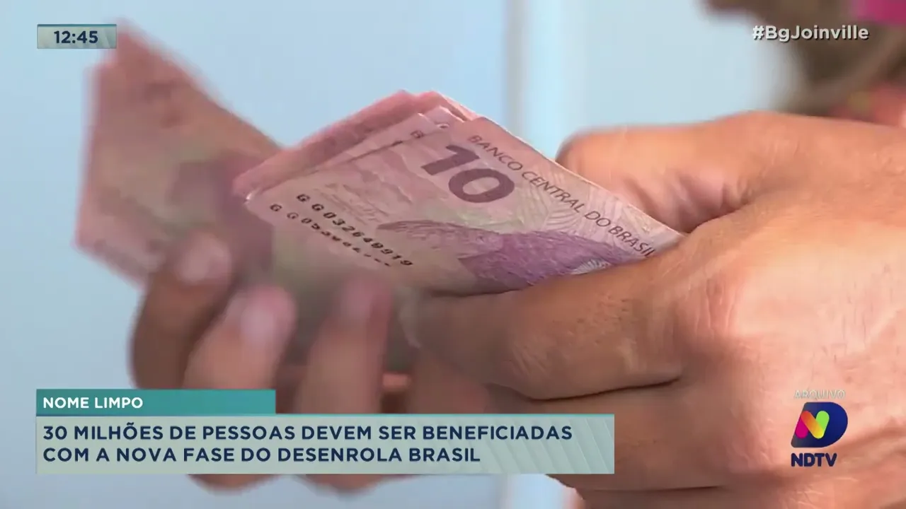 Nome limpo: 30 milhôes de pessoas devem ser beneficiadas com a nova fase do Desenrola Brasil