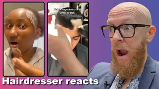 Download Hairdresser reacts to Amazing Hair fails and wins compilation MP3