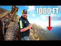 Toyota Launches 1,000 Feet Over A Cliff!