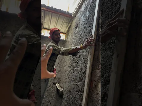 प्लास्टर का क्या रेट ले रहे हो ? #construction