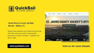 Get Bail Today Santa Rosa County Jail Bail Bonds - Milton FL QuickBail com