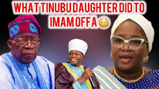 what the fearless imam offa said about pres bola ahmed tinubu in presence of his daughter