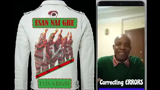 the end of benin propaganda against esan yoruba