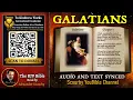 48 The Book GALATIANS KJV Read By Alexander Scourby and TEXT Synced Together
