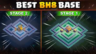 Builder Hall 8 Base That Nobody Can Easily 3 Star