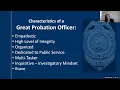 Federal Probation Office - 2025 Work Based Learning Module