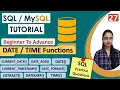 27-Date Time Functions in SQL Types of SQL Functions Examples DATE - FORMAT DATE