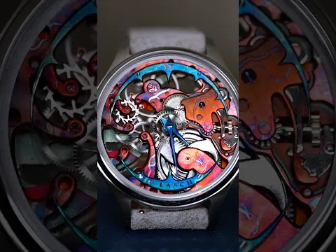 Carlo Lasch A universe inside a case. ⌚️ #اكسبلور #سحس #trending
