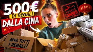 Apro 500 euro di regali DALLA CINA! Sono PAZZESCHI!