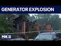 Indiana man reportedly burned in generator explosion as thousands remain without power