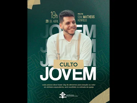 Download MP3 Culto Jovem | Sem. Matheus Henrique 20/04/2024