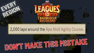 Leagues 4 Ultimate trailblazer reloaded guide - The good bad in every region
