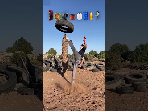 Man VS objects Challenge (TAEKWONDO) !