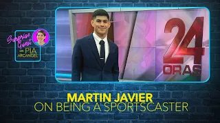 Martin Javier bilang sportscaster at host