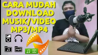 cara mudah download lagu MP3 atau  MP4 di google chrome