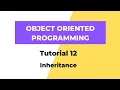 Inheritance - Python 3 OOPS Tutorial 12