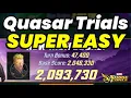 QUASAR TRIAL SECRETS! EASY 7 STARS! NO Accursed Needed! MAX NOW! Oct 2025 | MARVEL Strike Force